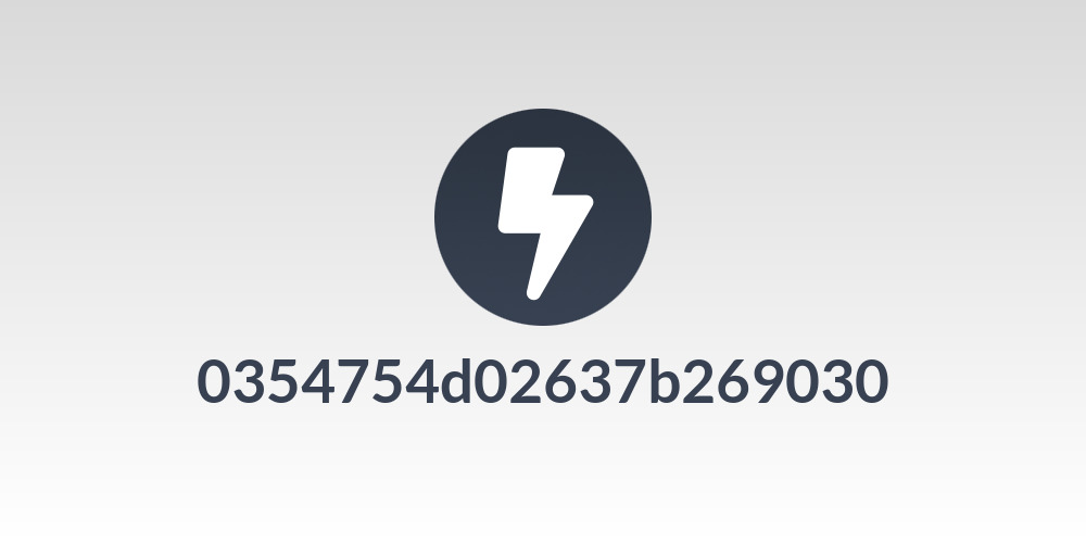 0354754d02637b269030