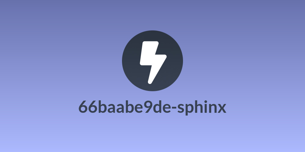 66baabe9de-sphinx