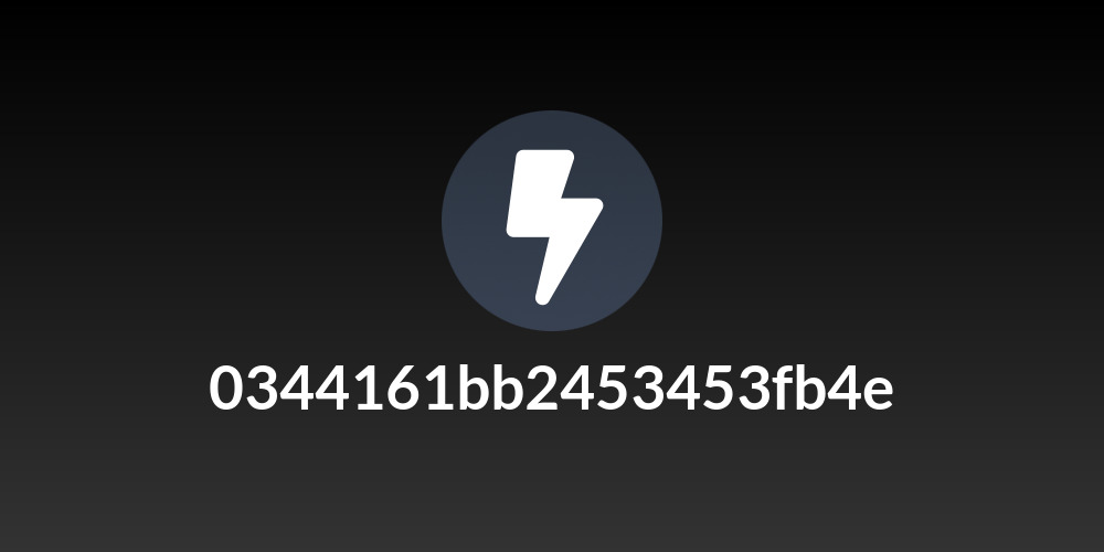 0344161bb2453453fb4e