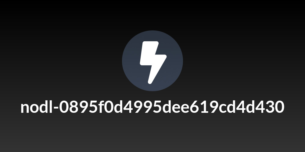 nodl-0895f0d4995dee619cd4d430