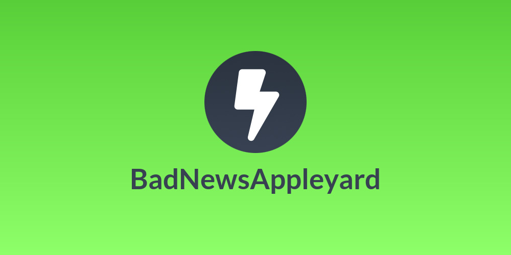 BadNewsAppleyard