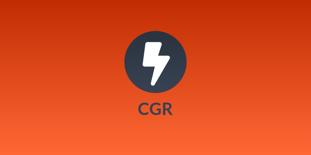 ⚡CGR⚡