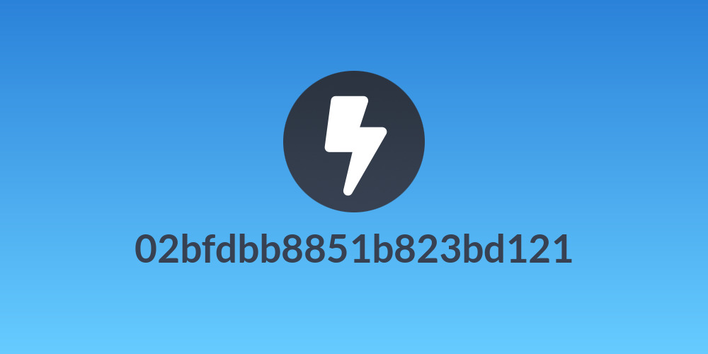 02bfdbb8851b823bd121