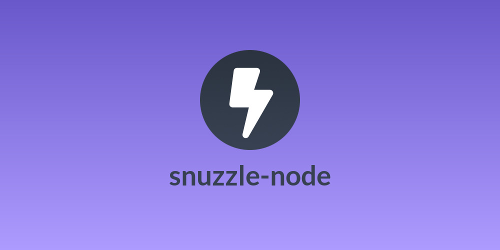 snuzzle-node