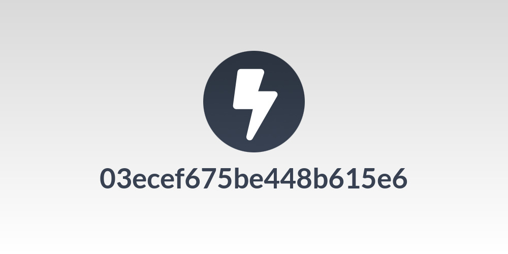 03ecef675be448b615e6