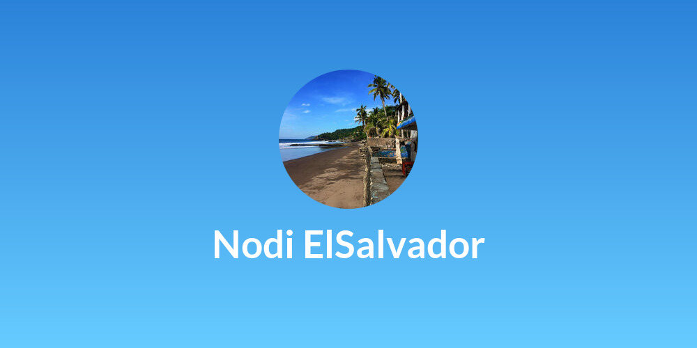 Nodi ElSalvador🇸🇻