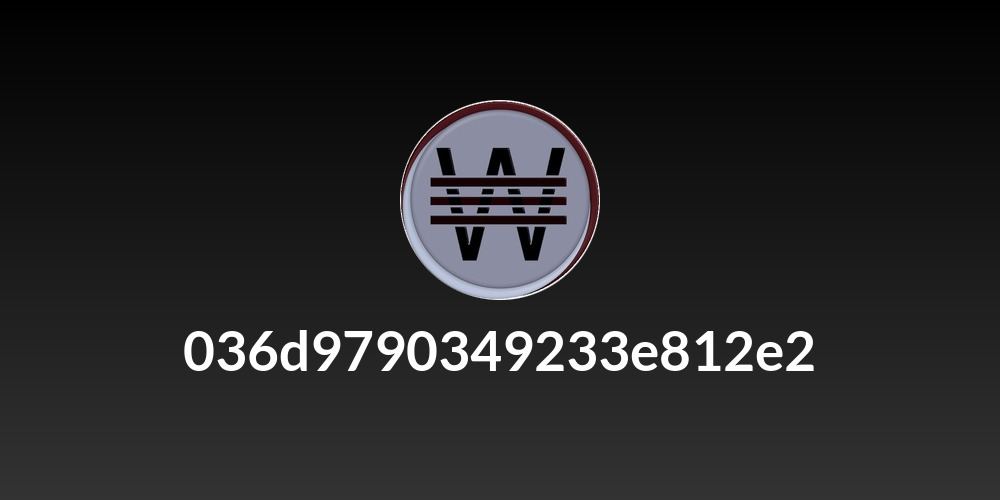 036d9790349233e812e2