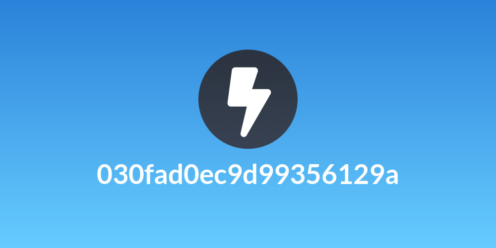 030fad0ec9d99356129a