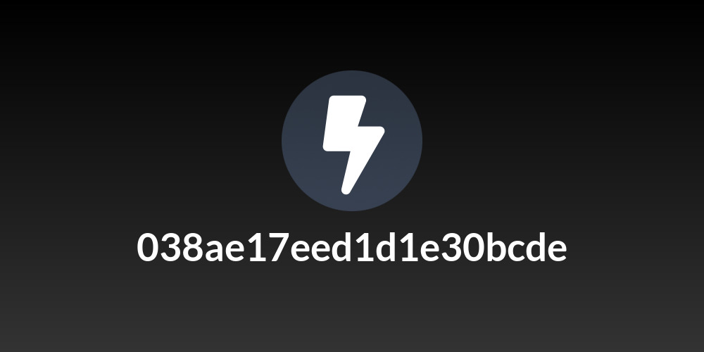 038ae17eed1d1e30bcde
