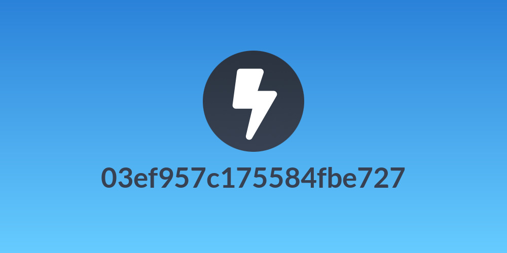 03ef957c175584fbe727