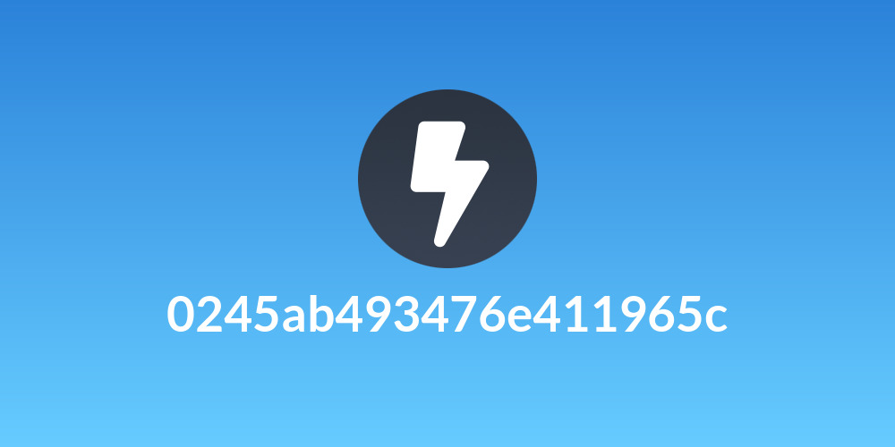 0245ab493476e411965c