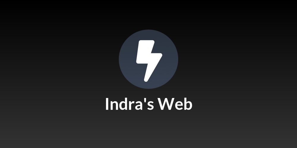 Indra's Web