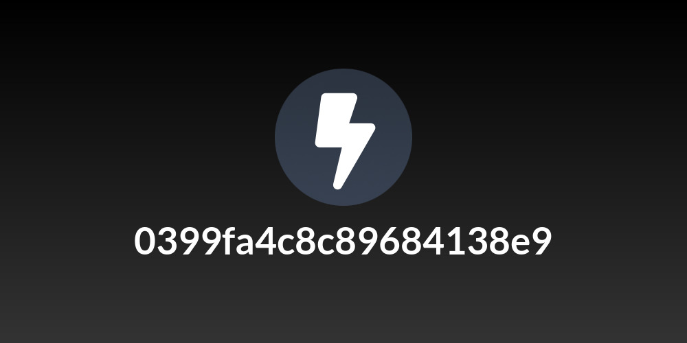0399fa4c8c89684138e9