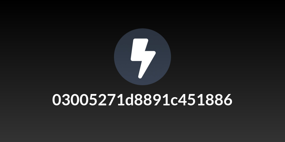 03005271d8891c451886