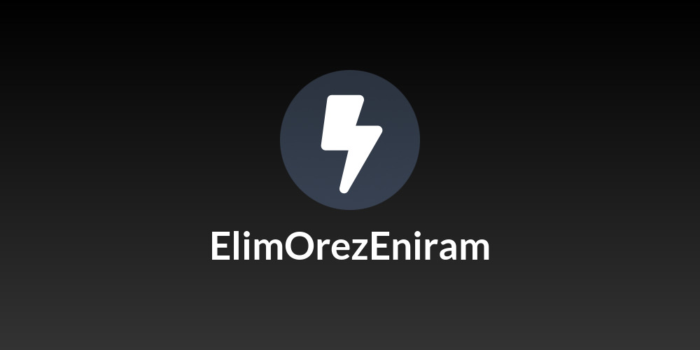 ElimOrezEniram