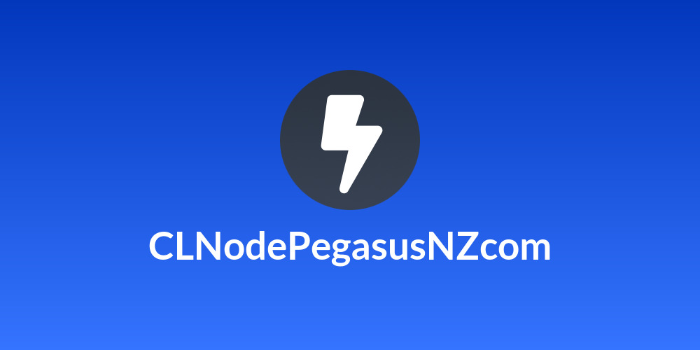 CLNodePegasusNZcom