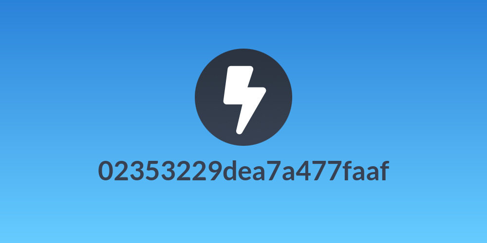 02353229dea7a477faaf