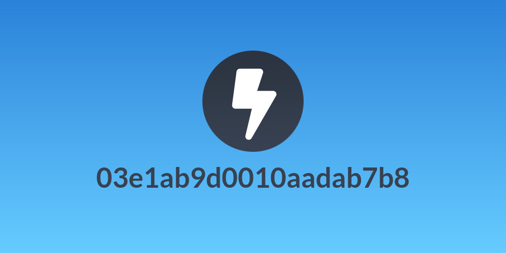 03e1ab9d0010aadab7b8