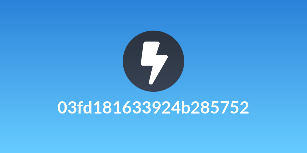 03fd181633924b285752