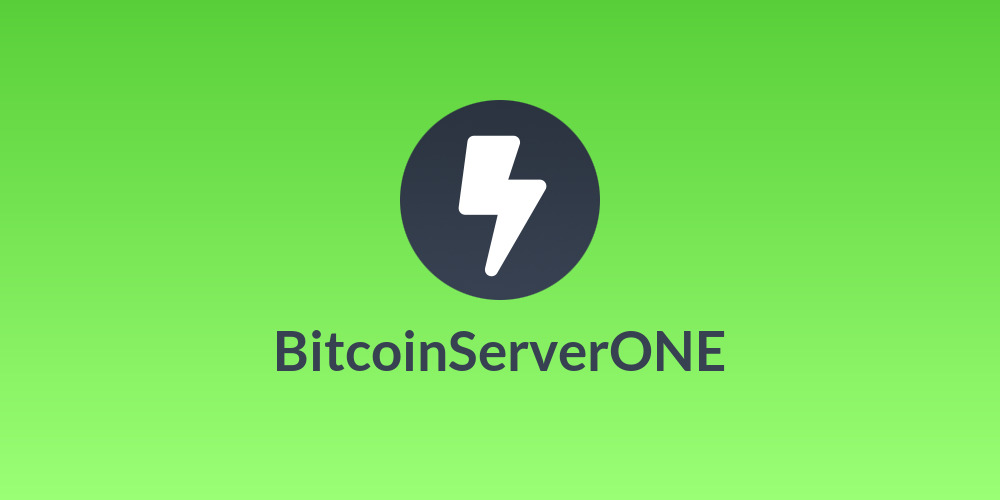BitcoinServerONE