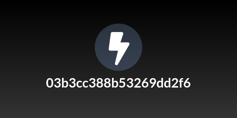 03b3cc388b53269dd2f6