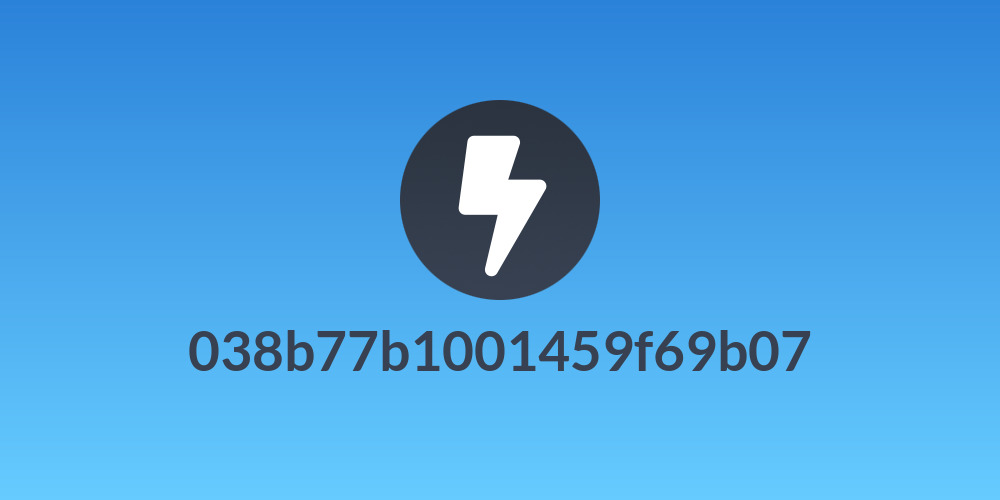 038b77b1001459f69b07