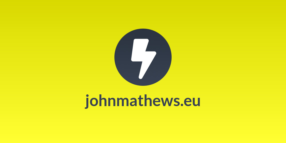 johnmathews.eu