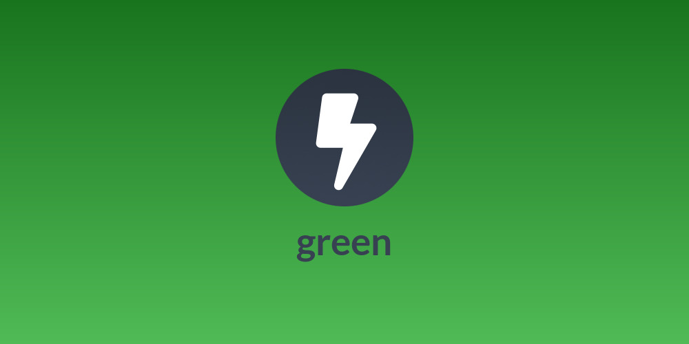 green