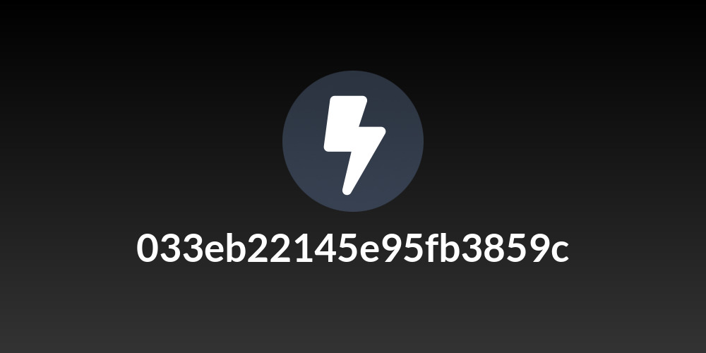 033eb22145e95fb3859c