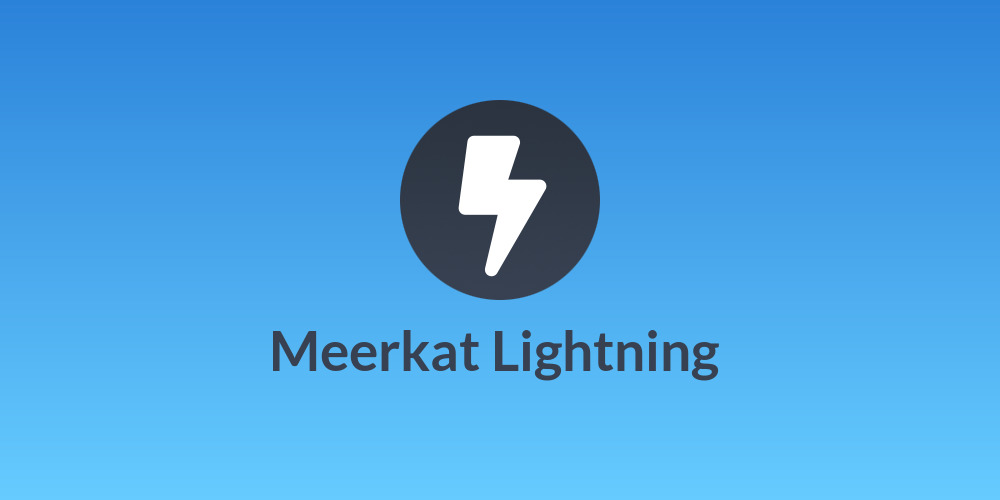 Meerkat Lightning ☇