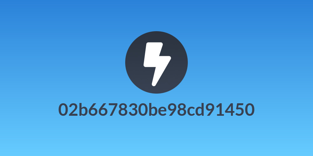 02b667830be98cd91450