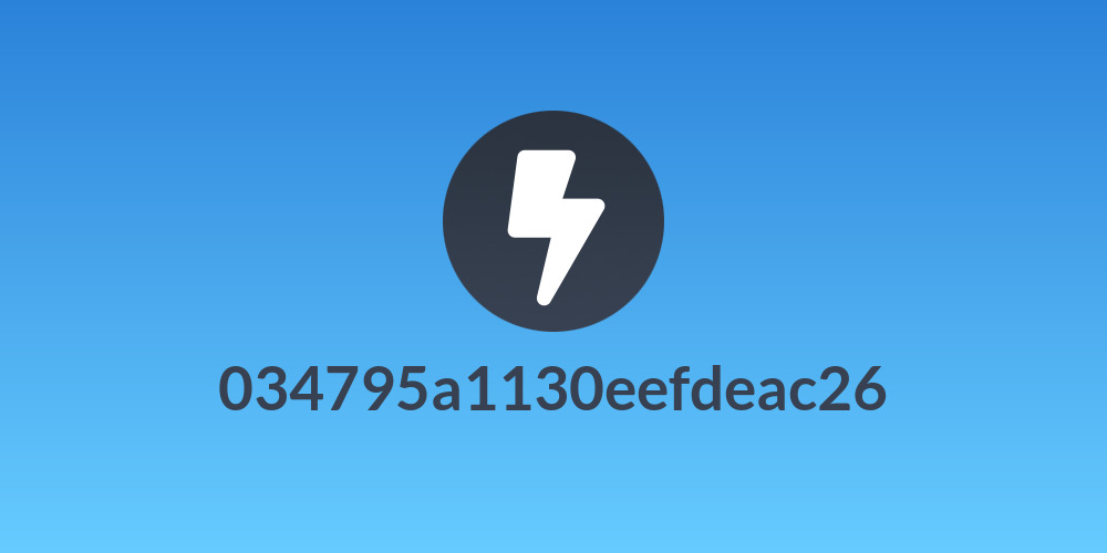 034795a1130eefdeac26