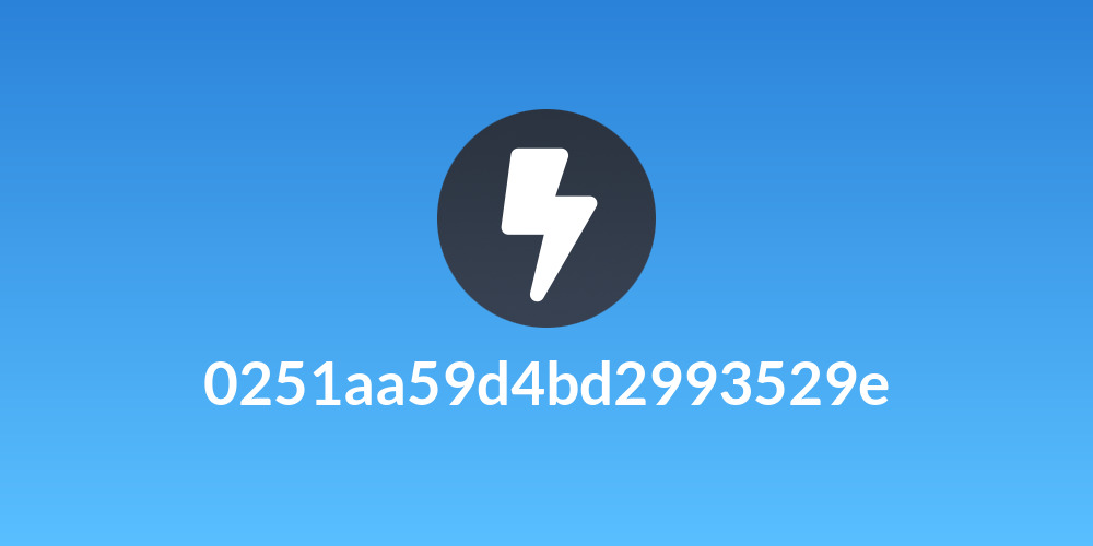 0251aa59d4bd2993529e