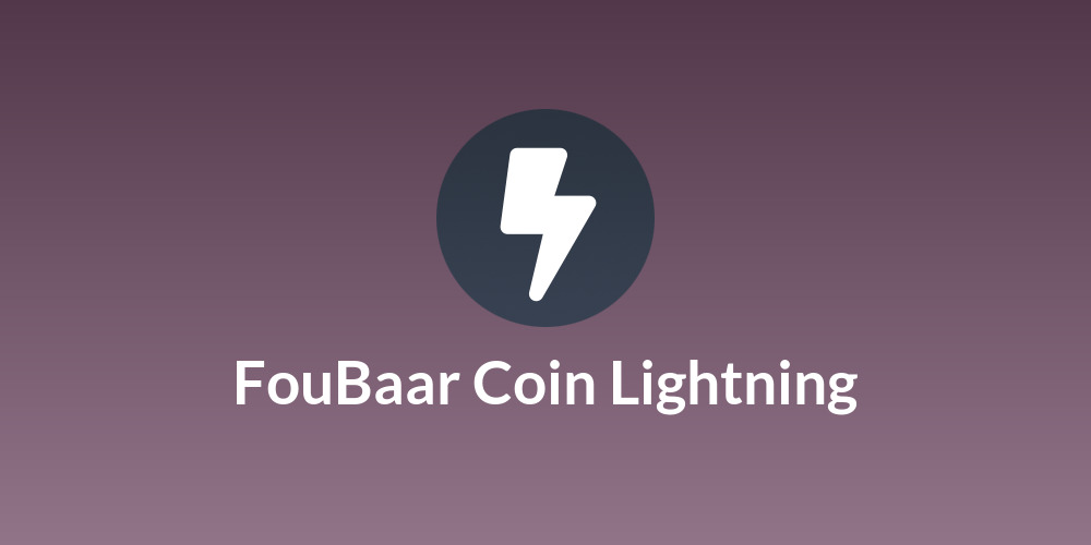 FouBaar Coin Lightning