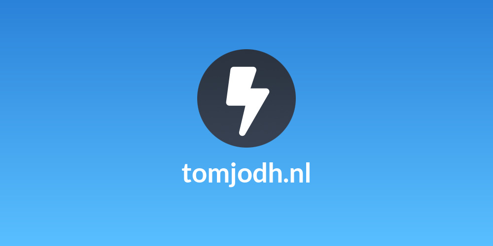 tomjodh.nl
