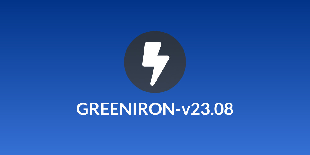 GREENIRON-v23.08