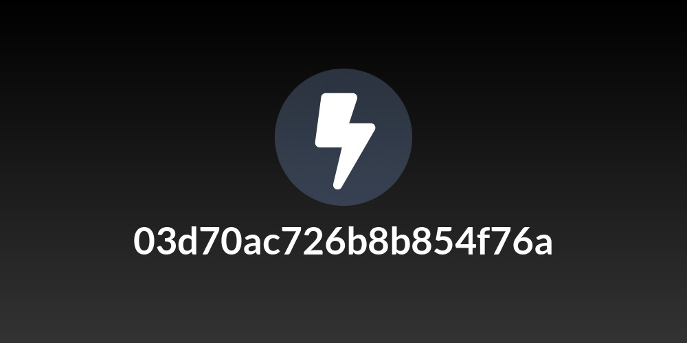 03d70ac726b8b854f76a