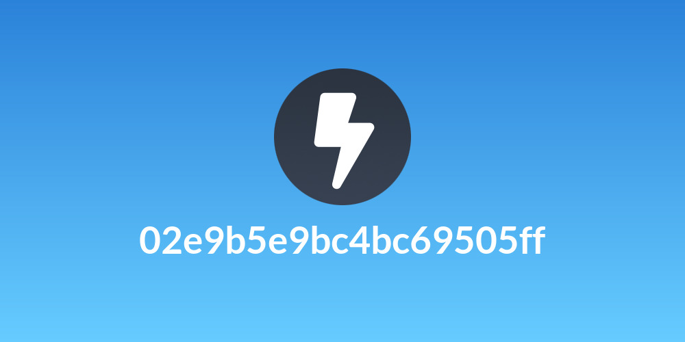 02e9b5e9bc4bc69505ff