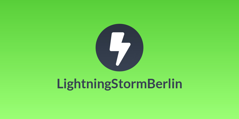 LightningStormBerlin