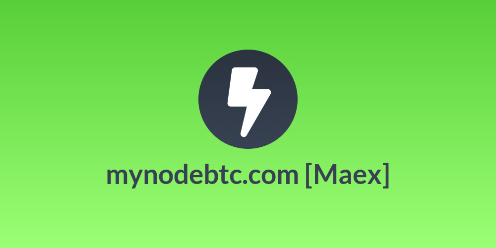 mynodebtc.com [Maex]