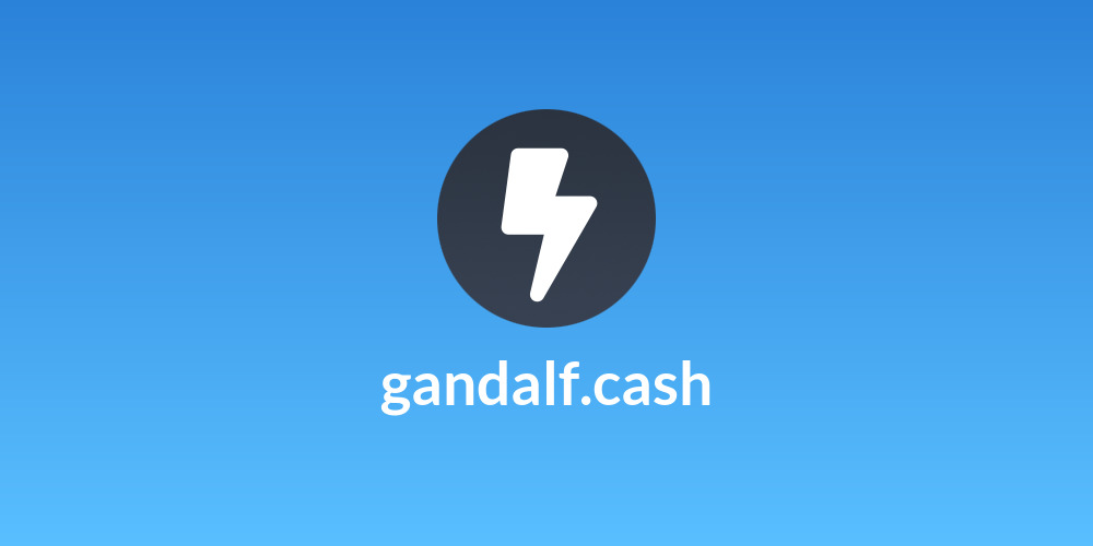 gandalf.cash