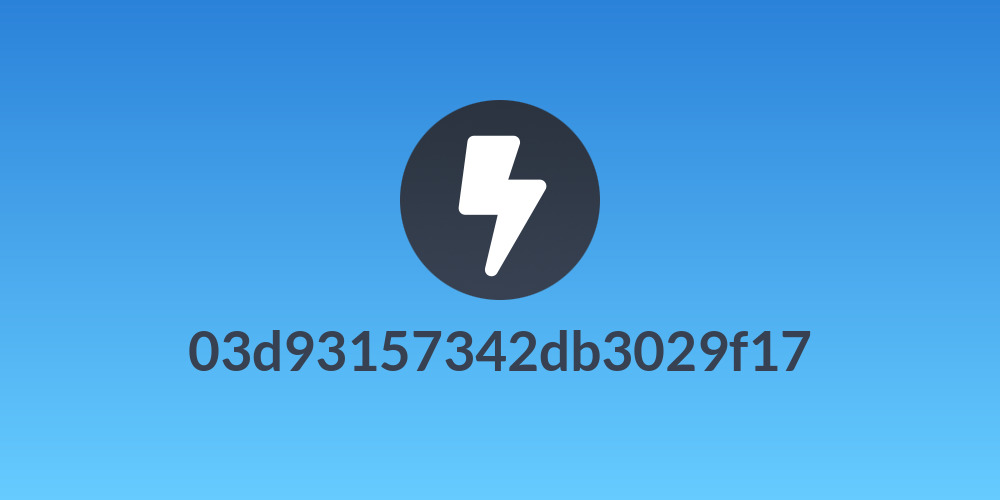 03d93157342db3029f17