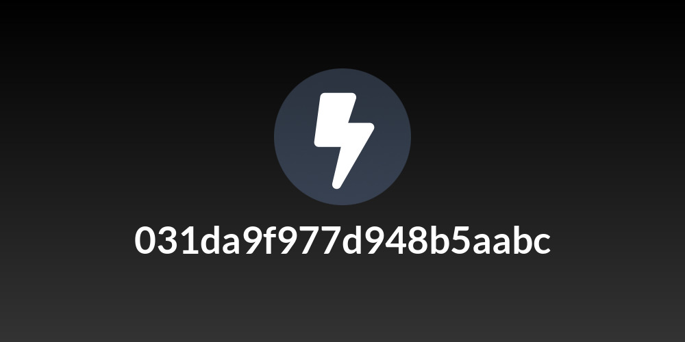 031da9f977d948b5aabc