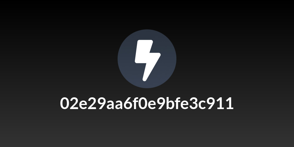 02e29aa6f0e9bfe3c911