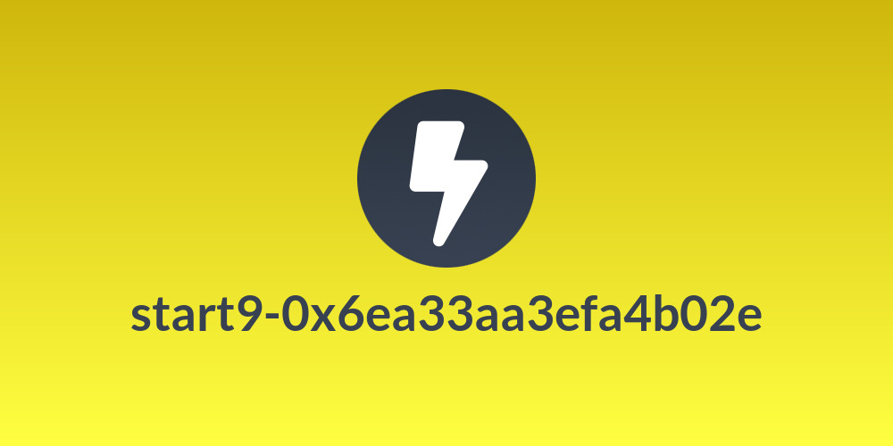 start9-0x6ea33aa3efa4b02e