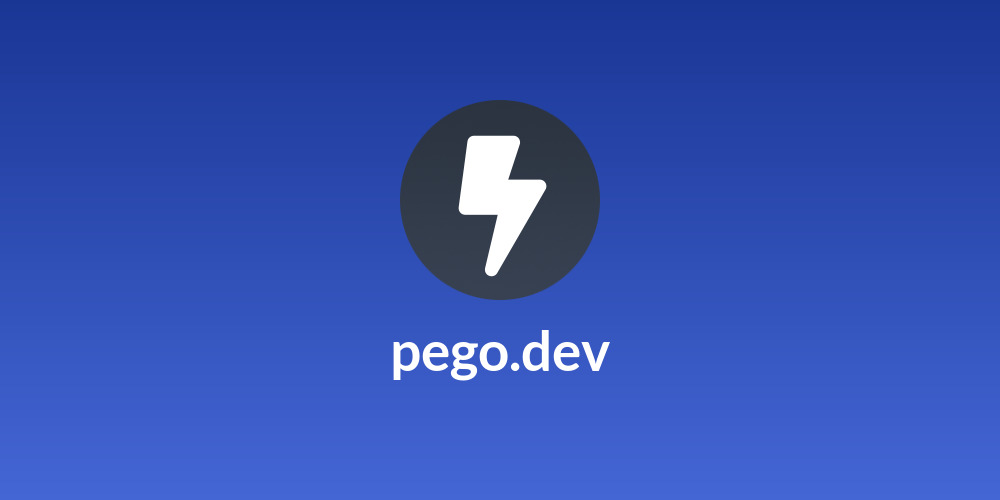 pego.dev