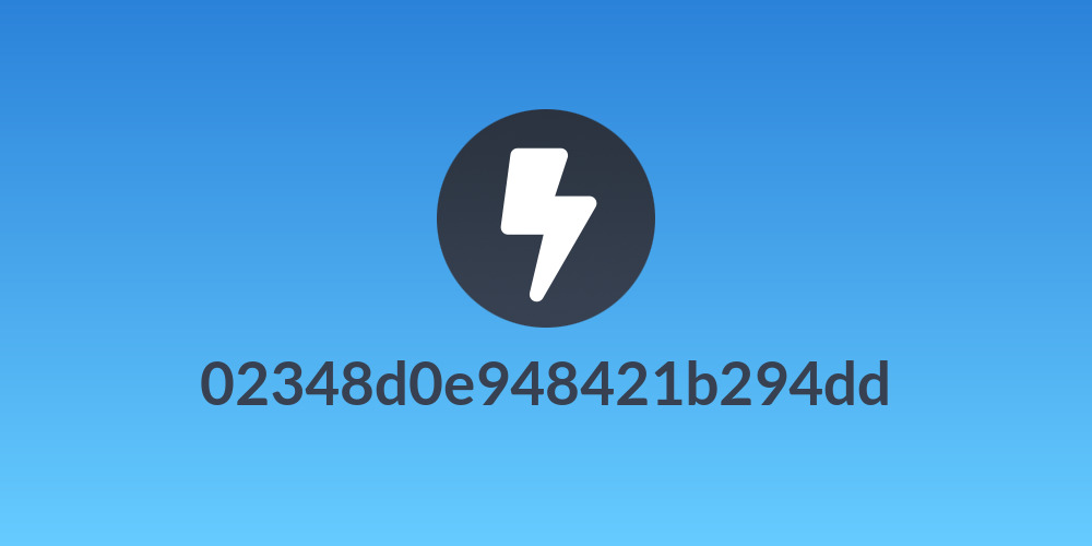 02348d0e948421b294dd