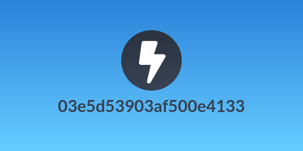 03e5d53903af500e4133