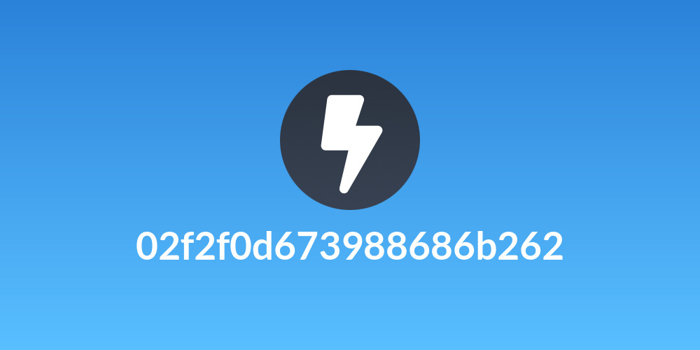 02f2f0d673988686b262