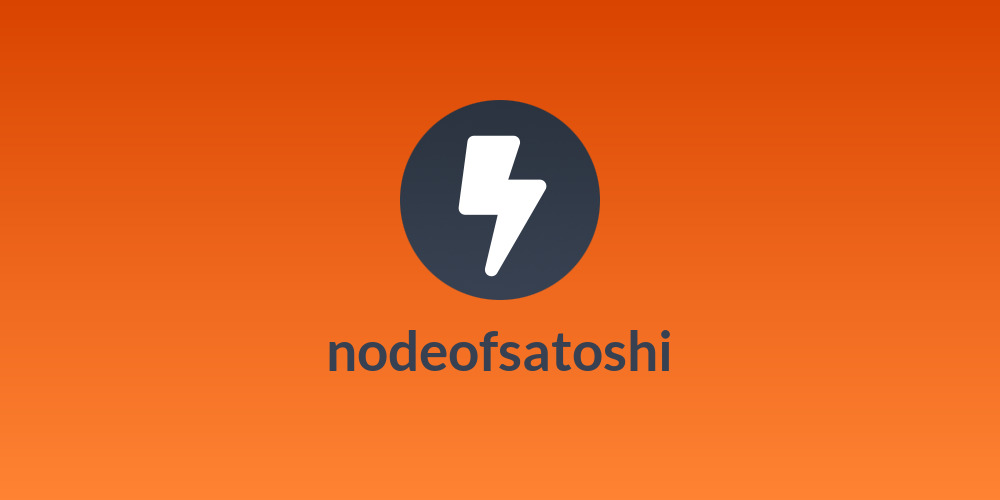 nodeofsatoshi